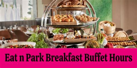 Eat n park breakfast buffet - Eat’n Park menu that makes you the most hungry? A. Strawberry Pie B. Zucchini Lasagna C. Whale of a Cod . ... Enjoy our Breakfast Buffet every Saturday until 11AM and our Sunday Brunch Buffet from 9AM to 2PM. Senior Deal! Rise and shine with our Senior Super Griddle Smile for guests 55 and older! This delicious deal includes two …